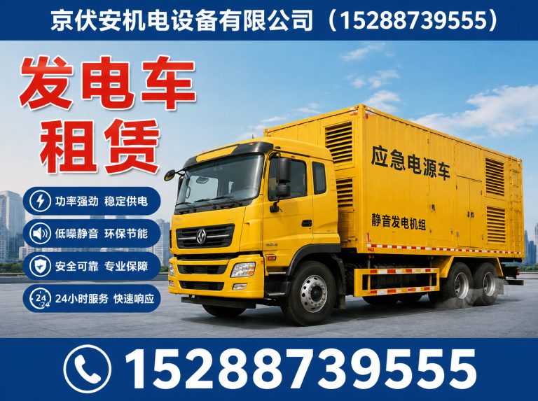 昌都发电车出租展示图